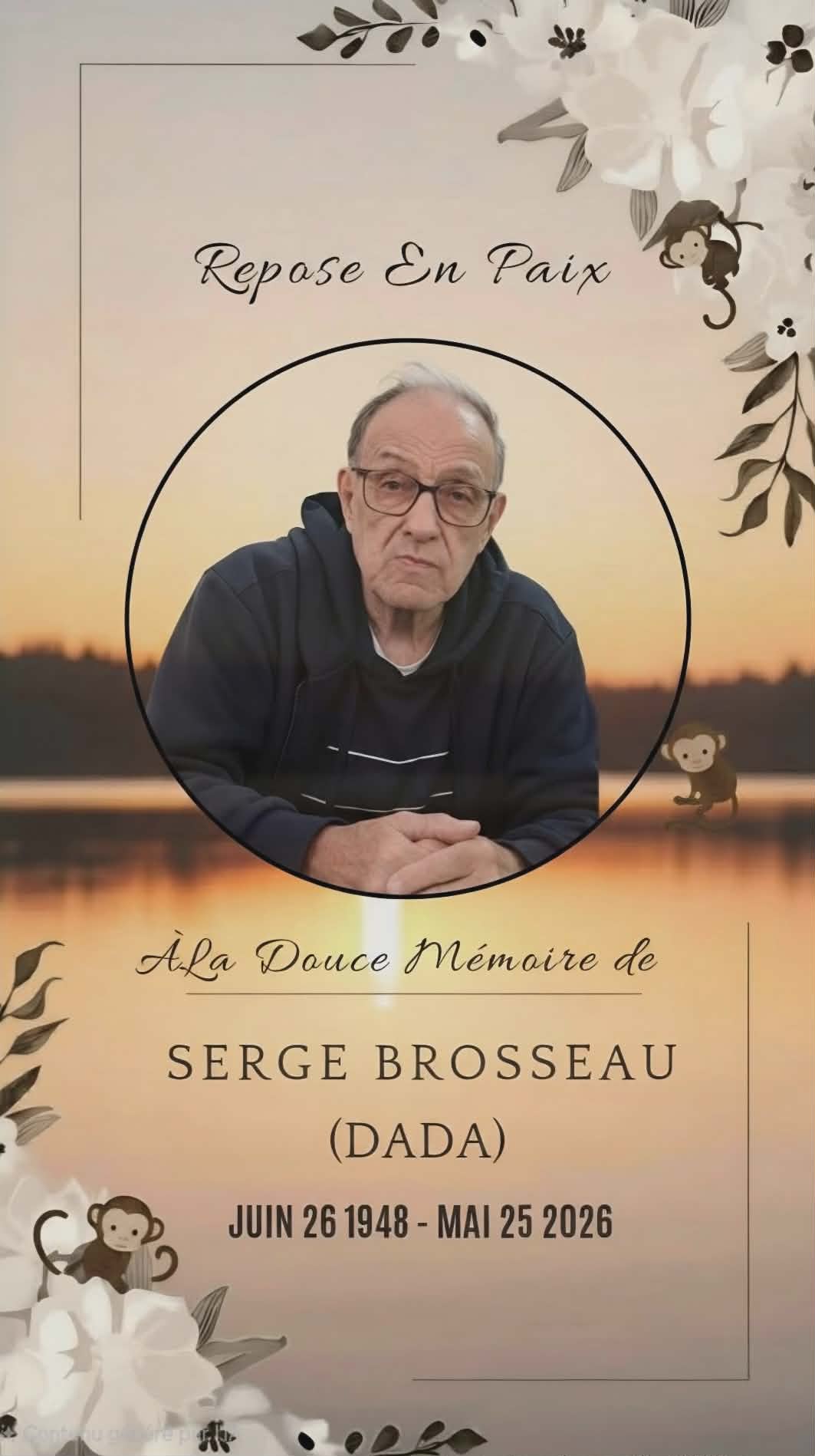 Photo de la personne décédée